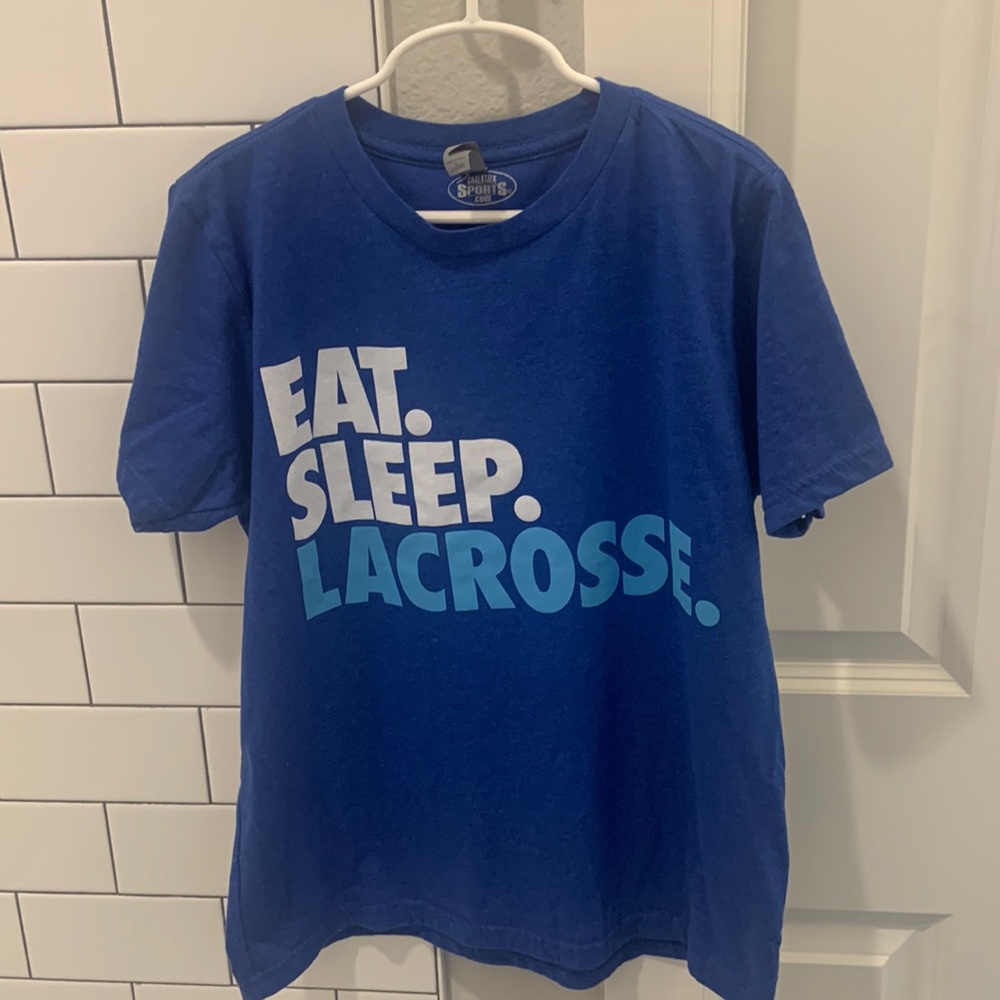 Lacrosse tshirt- size YL
